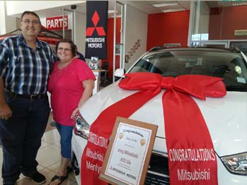 CMH Mitsubishi Menlyn Deliveries Ms Johan Grobler